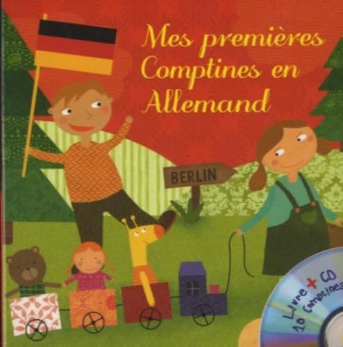 Imagen de archivo de Mes premieres comptines en allemand Livre et CD 10 comptines a la venta por Librairie La Canopee. Inc.