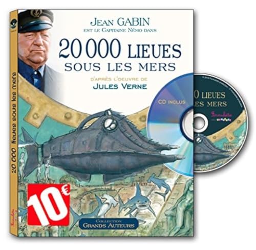 9782362561979: 20 000 lieues sous les mers (1CD audio)