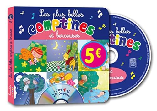 Imagen de archivo de Les plus belles comptines et berceuses Avec 1 CD Audio a la venta por Librairie La Canopee. Inc.