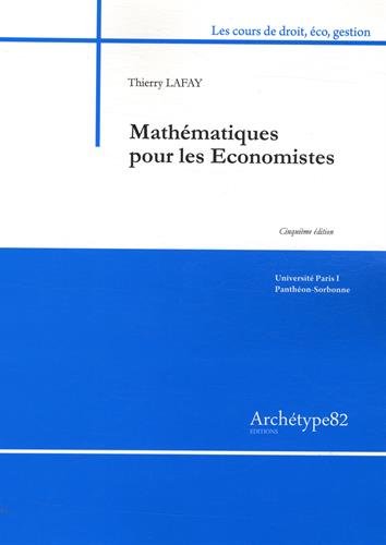 9782363411006: Mathmatiques pour les conomistes L2