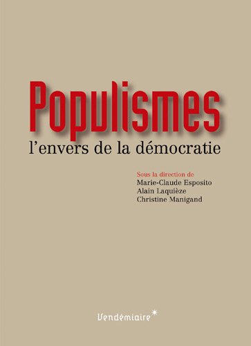 Stock image for Populismes : L'envers de la dmocratie for sale by medimops
