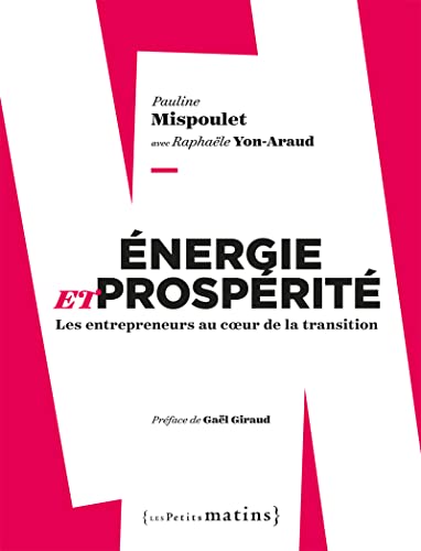 9782363831507: Energie et prosprit: Les entrepreneurs au coeur de la transition