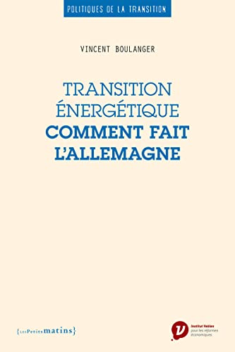 9782363831842: Transition nergtique : comment fait l'Allemagne