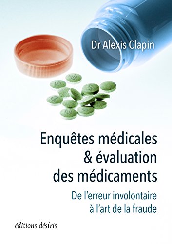 Imagen de archivo de Enquetes medicales et evaluations des medicaments De l'erreur in a la venta por Librairie La Canopee. Inc.
