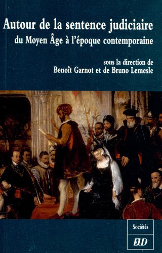 Autour de la sentence judiciare (9782364410282) by Garnot; Lemesle