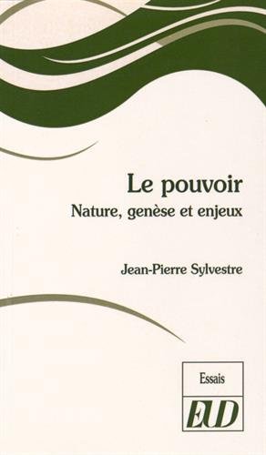 Beispielbild fr Pouvoir [Broch] Sylvestre Jean zum Verkauf von BIBLIO-NET
