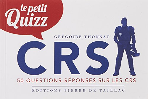 Stock image for Le Petit Quizz Des Crs [Broch] THONNAT Grgoire for sale by BIBLIO-NET