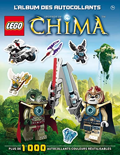 9782364800847: Lego Legends of Chima : L'album d'autocollants: L'album des autocollants