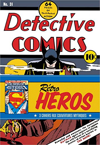 Beispielbild fr DC COMICS : PACK 3 CAHIERS HEROS XXX zum Verkauf von Librairie LOVE
