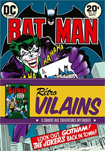 Beispielbild fr DC Comics : Rtro Vilains : Trois Cahiers aux couvertures mythiques zum Verkauf von medimops