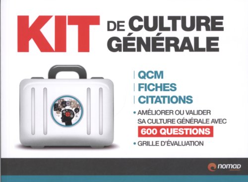 Beispielbild fr Kit de culture gnrale zum Verkauf von Ammareal