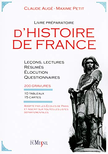 9782365340106: Livre prparatoire d'Histoire de France