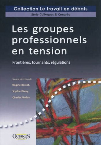 Beispielbild fr Les groupes professionnels en tension - Frontieres, tournants, regulations zum Verkauf von Ammareal