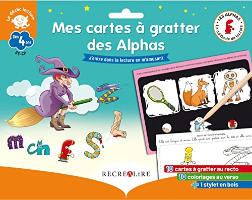 Stock image for MES CARTES  GRATTER DES ALPHAS for sale by Librairie La Canopee. Inc.