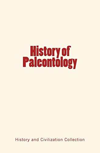 9782366592689: History of Paleontology