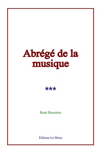 Imagen de archivo de Abrg de la musique (French Edition) a la venta por GF Books, Inc.