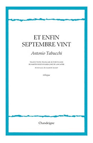 9782367321684: Et enfin septembre vint