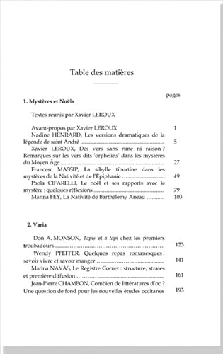 Beispielbild fr Revue des Langues Romanes Tome 117 n 1 Mystres et Nols (French Edition) zum Verkauf von Gallix