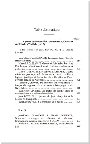 Beispielbild fr Revue des Langues Romanes Tome 117 n 2 La guerre au Moyen ge. Des motifs piques aux ralits du X (French Edition) zum Verkauf von Gallix