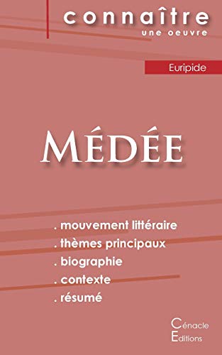 Beispielbild fr Fiche de lecture Mde de Euripide (Analyse littraire de rfrence et rsum complet) (French Edition) zum Verkauf von GF Books, Inc.