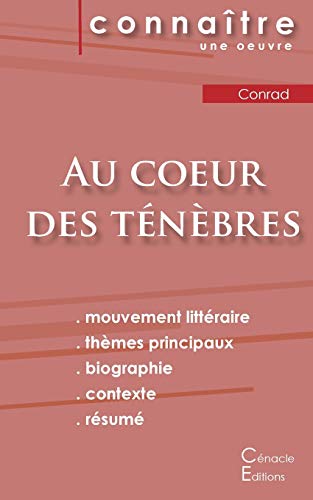 Beispielbild fr Fiche de lecture Au c"ur des t n bres de Joseph Conrad (Analyse litt raire de r f rence et r sum complet) zum Verkauf von AwesomeBooks