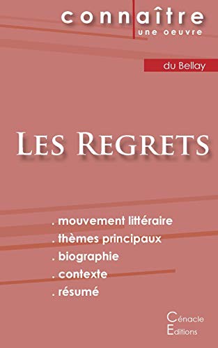 Beispielbild fr Fiche de lecture Les Regrets de Joachim du Bellay (Analyse littraire de rfrence et rsum complet) (French Edition) zum Verkauf von GF Books, Inc.