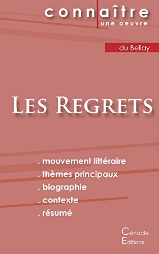 Stock image for Fiche de lecture Les Regrets de Joachim du Bellay (Analyse littraire de rfrence et rsum complet) (French Edition) for sale by Book Deals