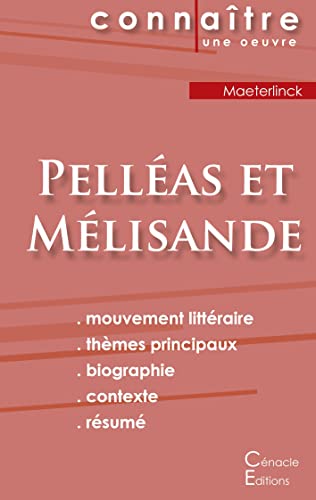 9782367887012: Fiche de lecture Pellas et Mlisande de Maurice Maeterlinck (Analyse littraire de rfrence et rsum complet)