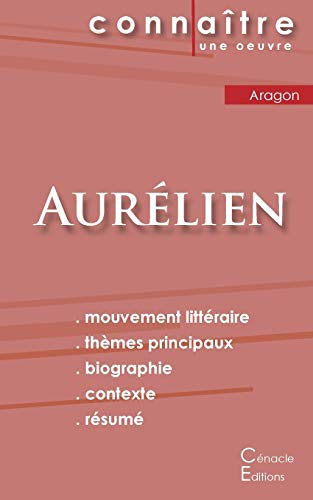 Stock image for Fiche de lecture Aurlien de Louis Aragon (Analyse littraire de rfrence et rsum complet) (French Edition) for sale by GF Books, Inc.