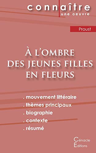 Beispielbild fr Fiche de lecture  l'ombre des jeunes filles en fleurs de Marcel Proust (Analyse littraire de rfrence et rsum complet) (French Edition) zum Verkauf von Lucky's Textbooks