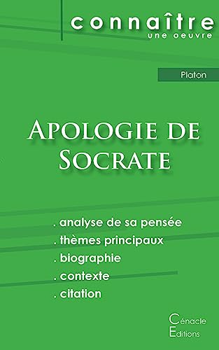 Beispielbild fr Fiche de lecture Apologie de Socrate de Platon (Analyse philosophique de r f rence et r sum complet) (French Edition) zum Verkauf von Books From California