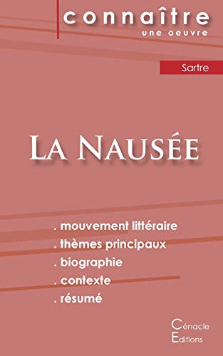 Stock image for Fiche de lecture La Nause de Jean-Paul Sartre (Analyse littraire de rfrence et rsum complet) (French Edition) for sale by Lucky's Textbooks