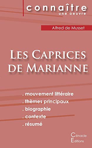 9782367888033: Fiche de lecture Les Caprices de Marianne de Musset (Analyse littraire de rfrence et rsum complet) (French Edition)