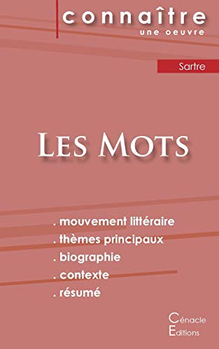 9782367888095: Fiche de lecture Les Mots de Jean-Paul Sartre (Analyse littraire de rfrence et rsum complet)