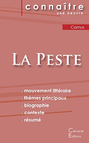 Stock image for Fiche de lecture La Peste de Camus (Analyse littraire de rfrence et rsum complet) (French Edition) for sale by Books Unplugged