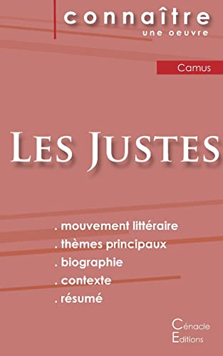 Stock image for Fiche de lecture Les Justes (Analyse littraire de rfrence et rsum complet) (French Edition) for sale by Book Deals
