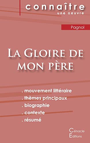 9782367889979: Fiche de lecture La Gloire de mon pre de Marcel Pagnol (Analyse littraire de rfrence et rsum complet)