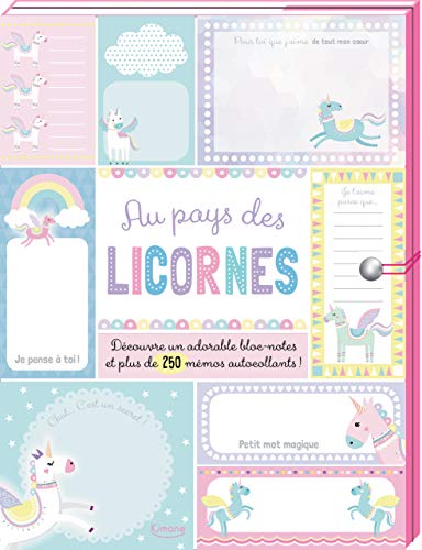 Imagen de archivo de MES PETITS MESSAGES - AU PAYS DES LICORNES (COLL. CARNETS ET PETITS PAPIERS) a la venta por WorldofBooks