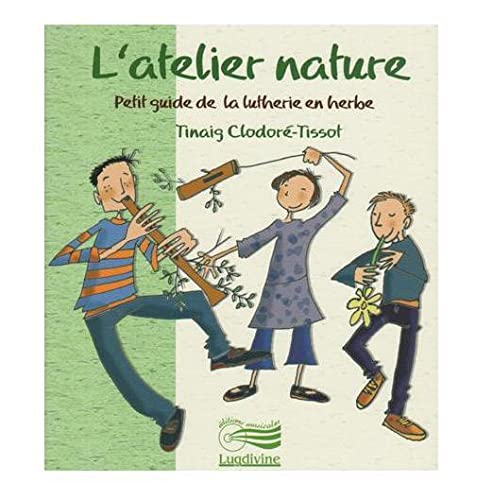 Imagen de archivo de L'atelier nature: Petit guide de la lutherie en herbe a la venta por Ammareal