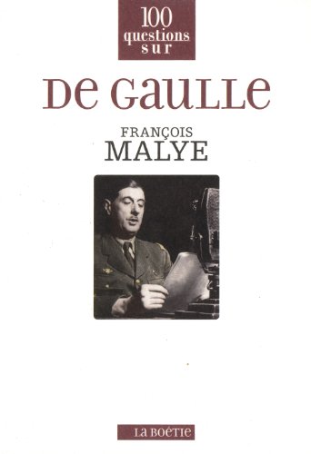 Imagen de archivo de De Gaulle a la venta por Versandantiquariat Felix Mcke
