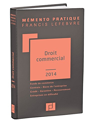 Stock image for MEMENTO DROIT COMMERCIAL 2014 for sale by Ammareal