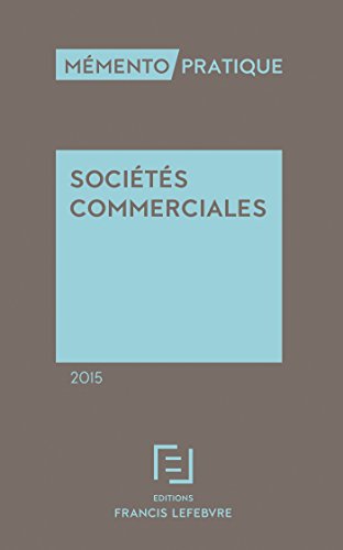 9782368930564: Mmento Socits commerciales 2015