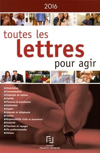 Stock image for Toutes les lettres pour agir for sale by Ammareal