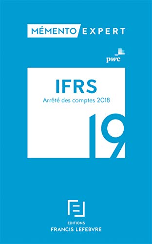 Imagen de archivo de IFRS: Arrts des comptes 2018 a la venta por Ammareal