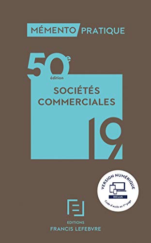 Imagen de archivo de MEMENTO SOCIETES COMMERCIALES 2019 a la venta por medimops