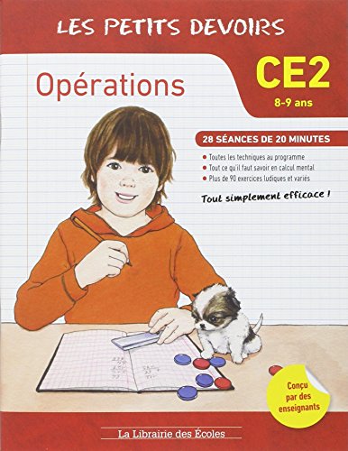 Stock image for Les Petits Devoirs - Oprations CE2 for sale by Ammareal