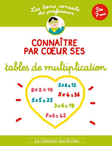 Imagen de archivo de Connatre par coeur ses tables de multiplication : Ds 7 ans a la venta por Revaluation Books