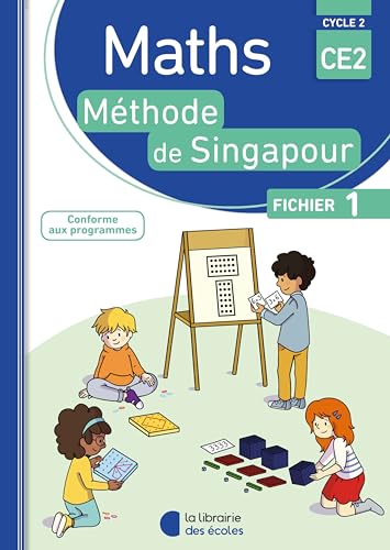 Beispielbild fr Math  matiques CE2 Cycle 2 M  thode de Singapour : Fichier 1 zum Verkauf von WorldofBooks