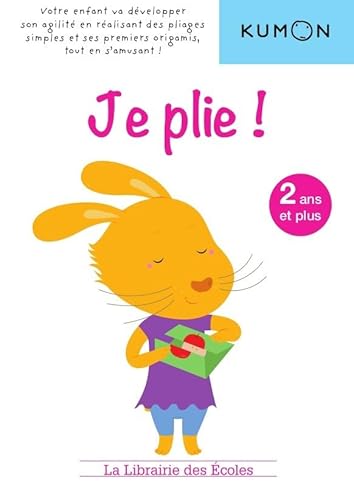 Beispielbild fr Mthode Kumon : Je plie ! zum Verkauf von Librairie Th  la page