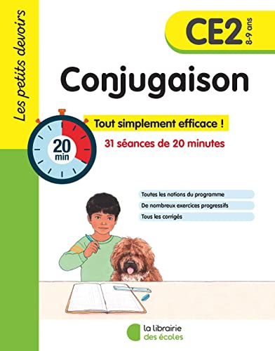 Stock image for Les petits devoirs - Conjugaison CE2: 31 sances de 20 minutes for sale by Buchpark